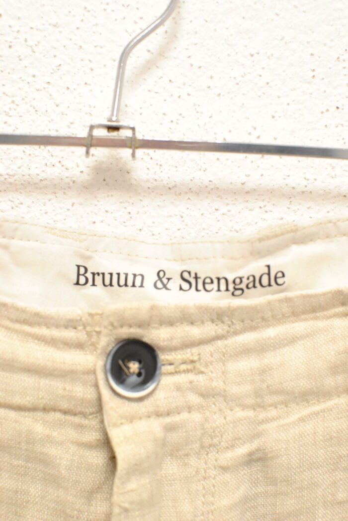 Bruun & Stengate pantalon de Linen pentru barbati marimea 34 - imagine 5