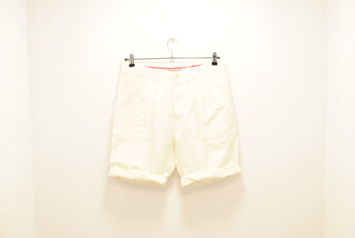 Boss pantalon scurt de linen + bumbac pentru barbati marimea 50 sau L - imagine 3