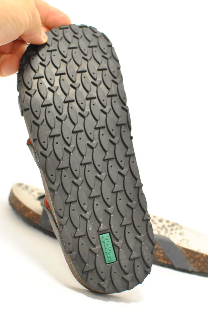 Kickers sandale/slapi de piele pentru femei marimea 39 - imagine 8