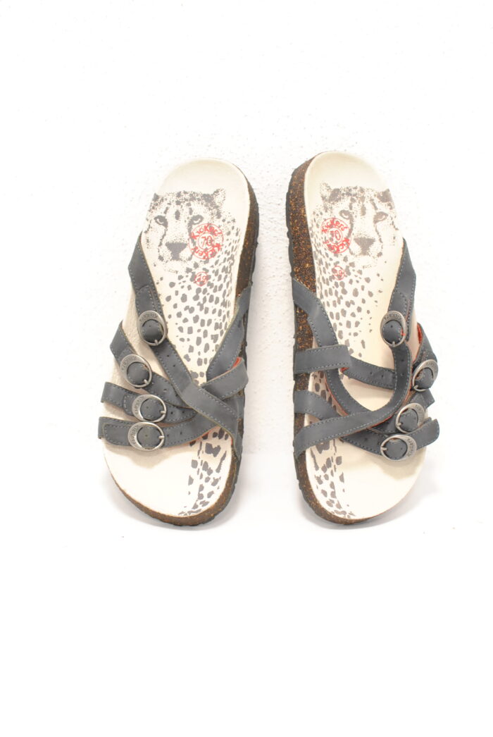 Kickers sandale/slapi de piele pentru femei marimea 39 - imagine 9