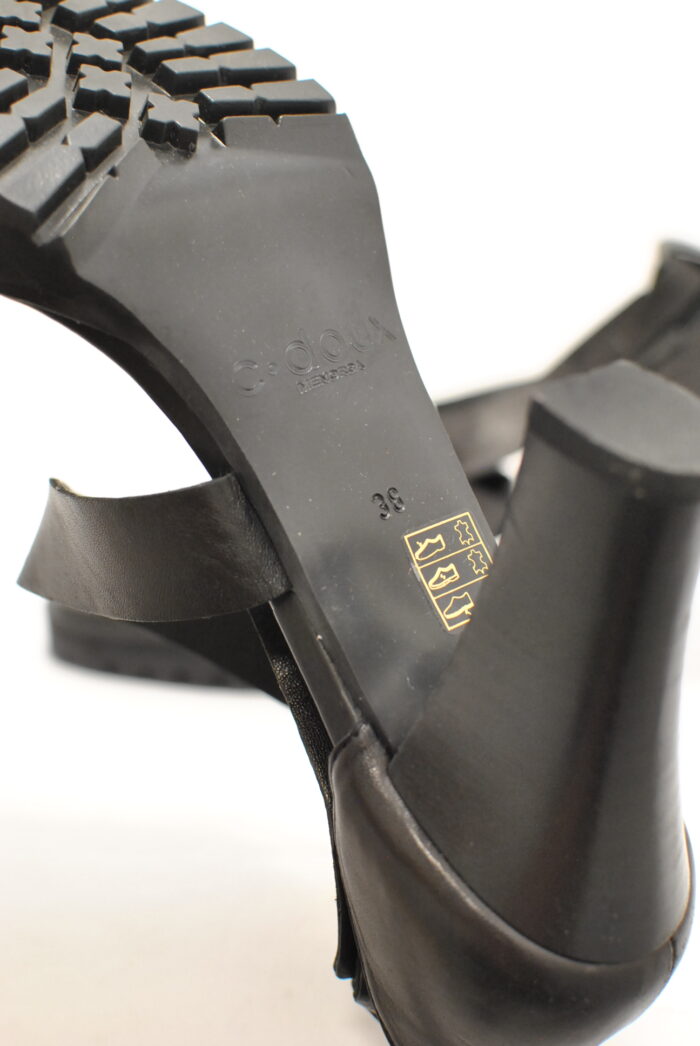 C.Doux pantofi sandale de piele marimea 38 - imagine 7