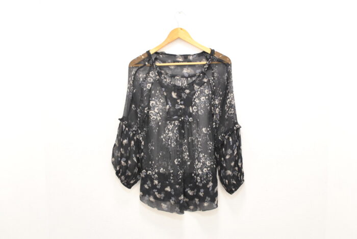 Zara bluza de matase marimea S - imagine 3