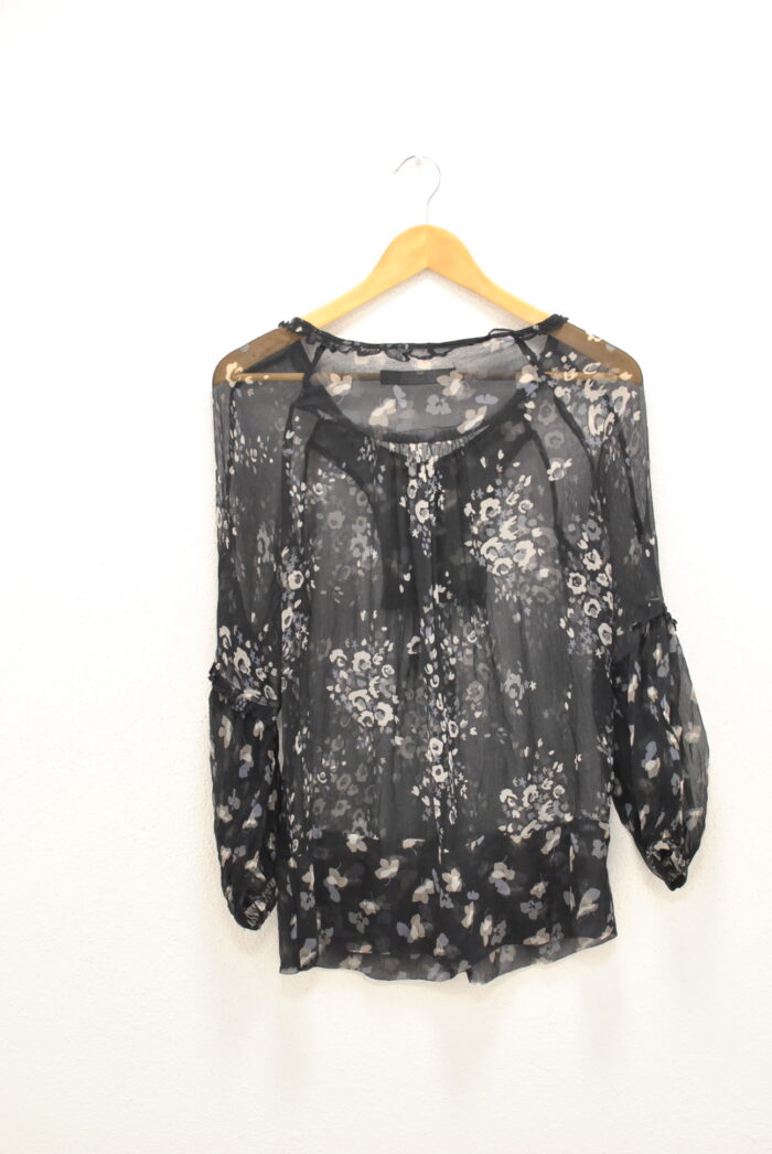 Zara bluza de matase marimea S - imagine 6