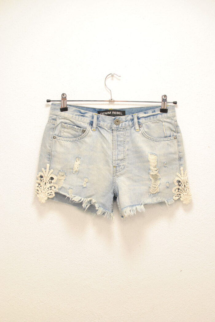 Denim Rebel pantalon scurt de blugi pentru femei marimea 36 / M - imagine 1
