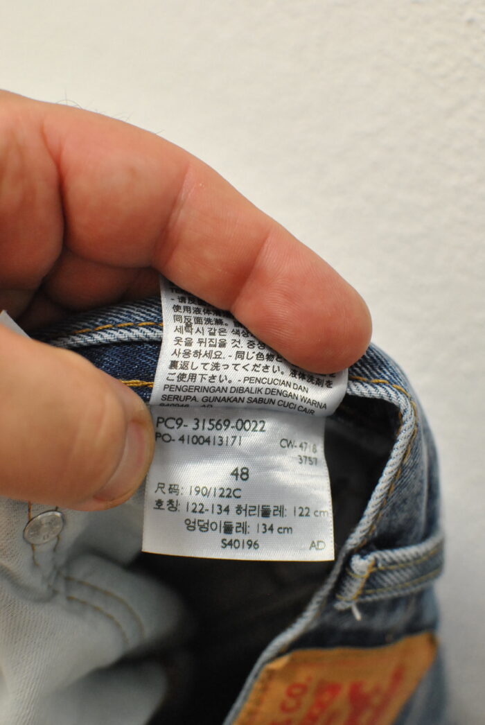 Levi Strauss pantalon scurt de blugi pentru barbati marimea 5XL - imagine 4