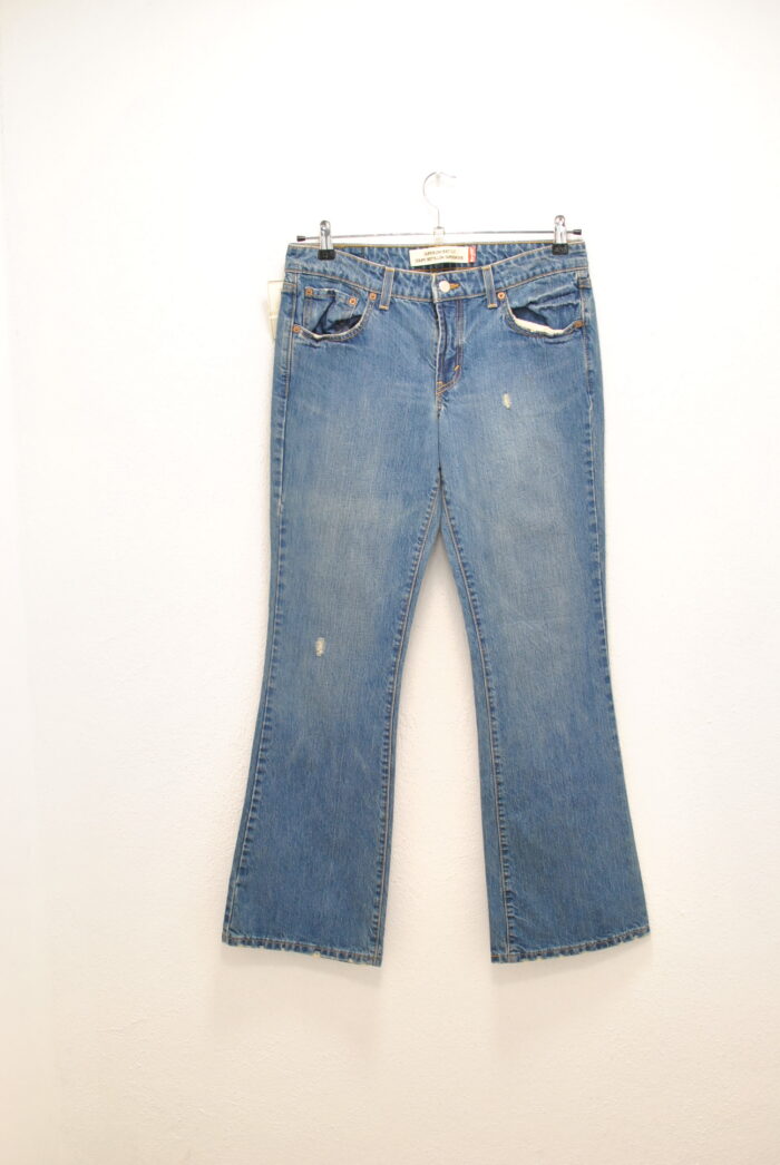 Levi Strauss Superlow Boot Cut editie limitata , blug de femei marimea 38 - imagine 4