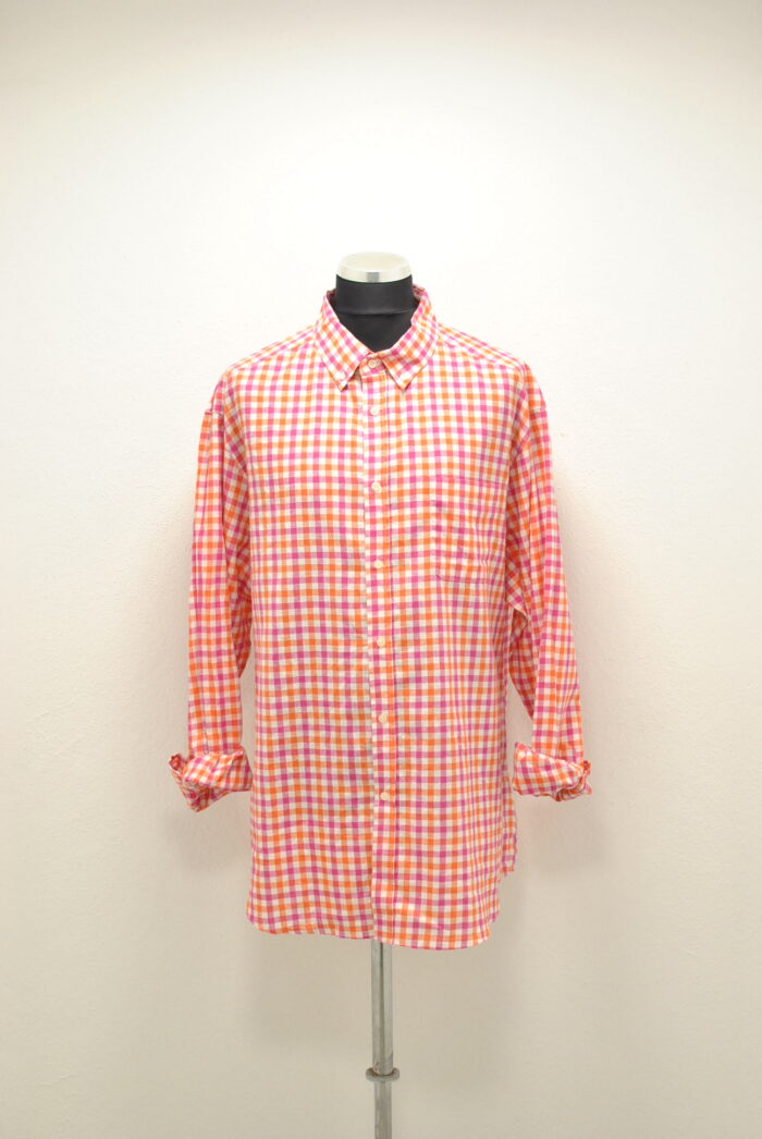 Alan Fluser camasa de Linen+bumbac mariema XXL - imagine 1