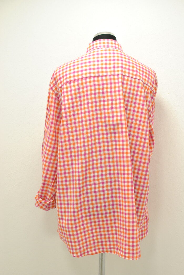 Alan Fluser camasa de Linen+bumbac mariema XXL - imagine 5
