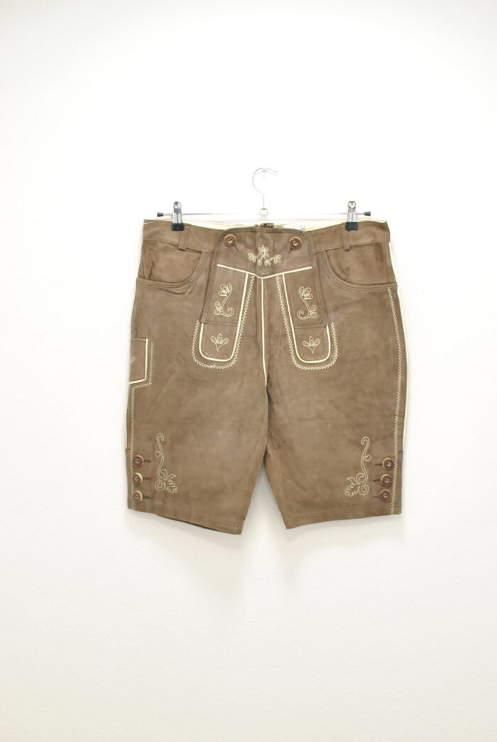 Waldschutz pantalon scurt de piele pentru barbati marimea 52 - imagine 1