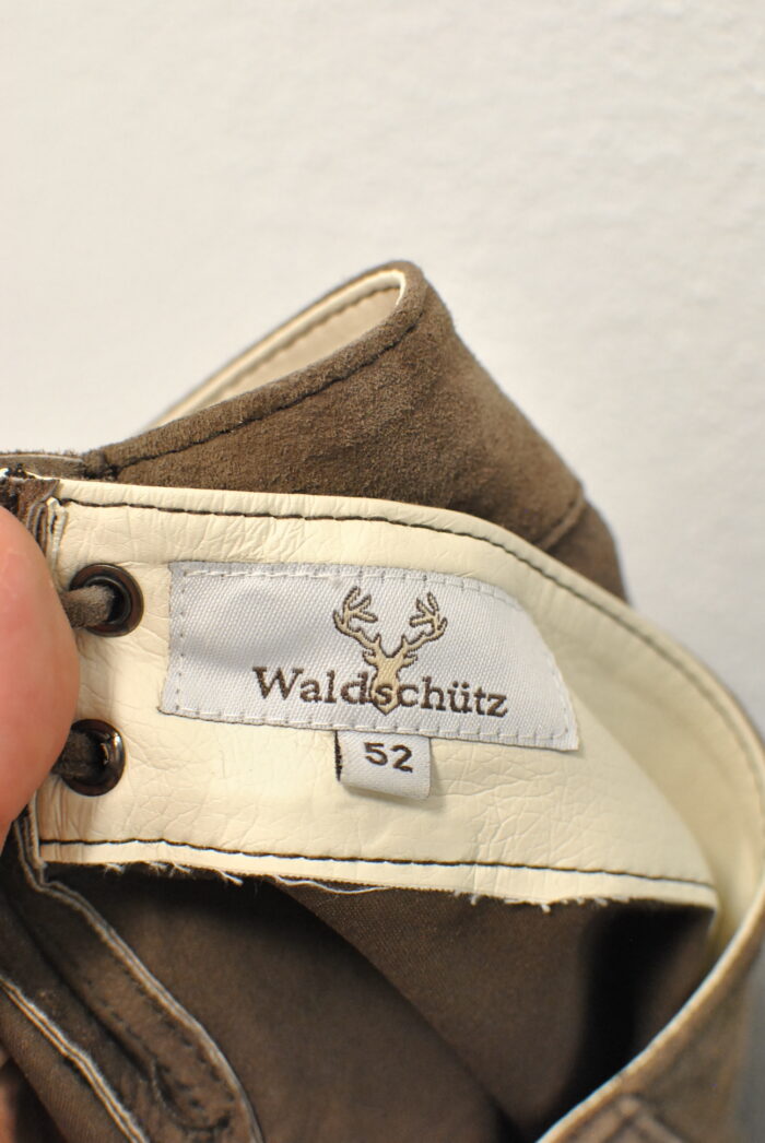 Waldschutz pantalon scurt de piele pentru barbati marimea 52 - imagine 7