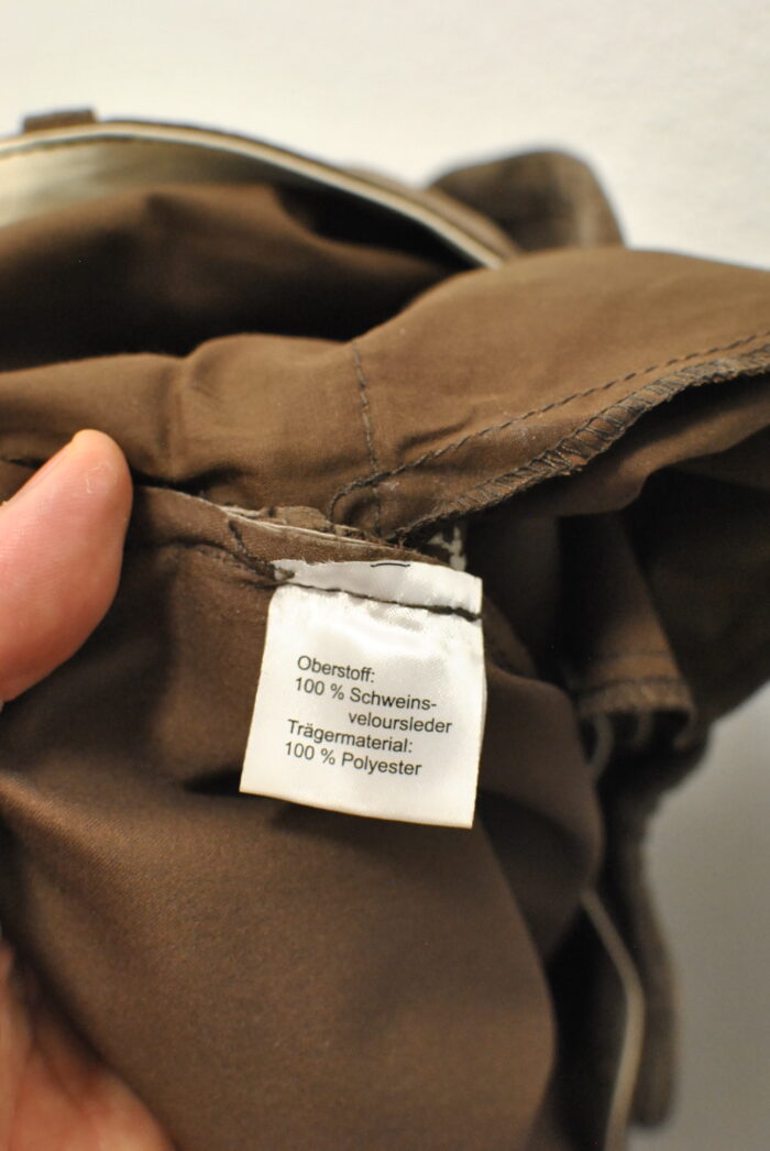Waldschutz pantalon scurt de piele pentru barbati marimea 52 - imagine 8