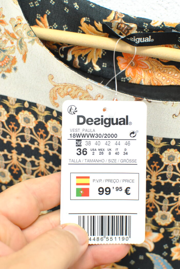 Desigual rochie imprimata pentru femei marimea 36 - imagine 6