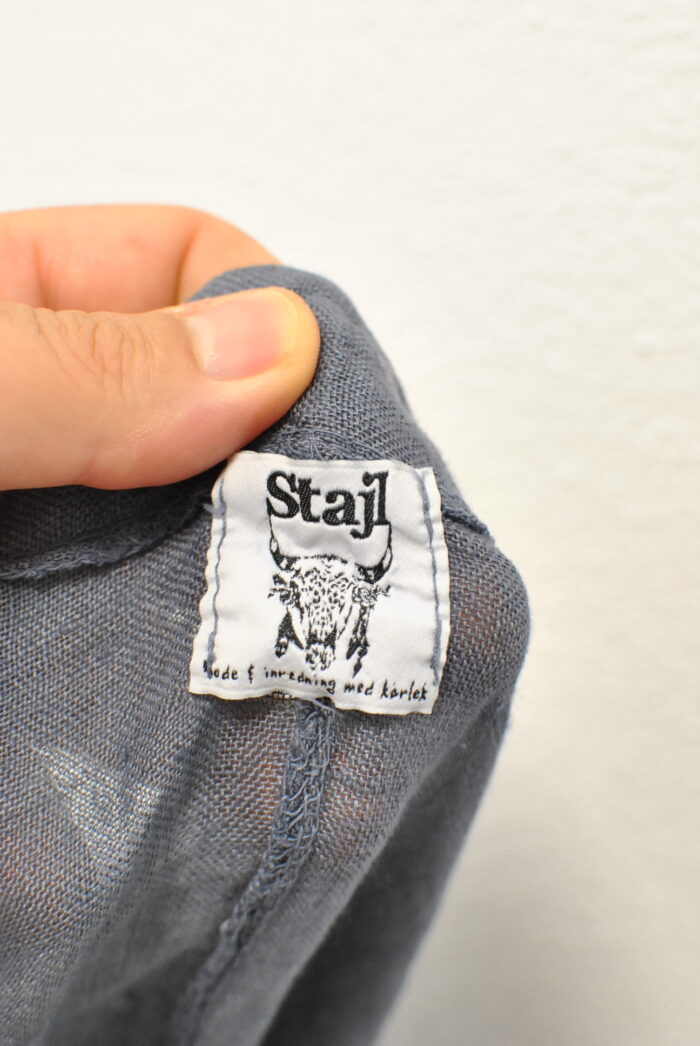 Stajl bluza de In (Linen ) cu impruimeu marimea M/L - imagine 7