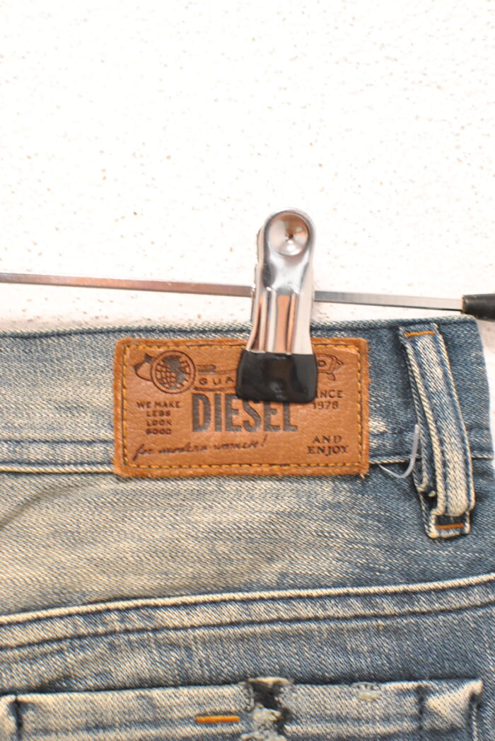 Diesel pantalon scurt vintage de blug pentru femei marimea 26 - imagine 6
