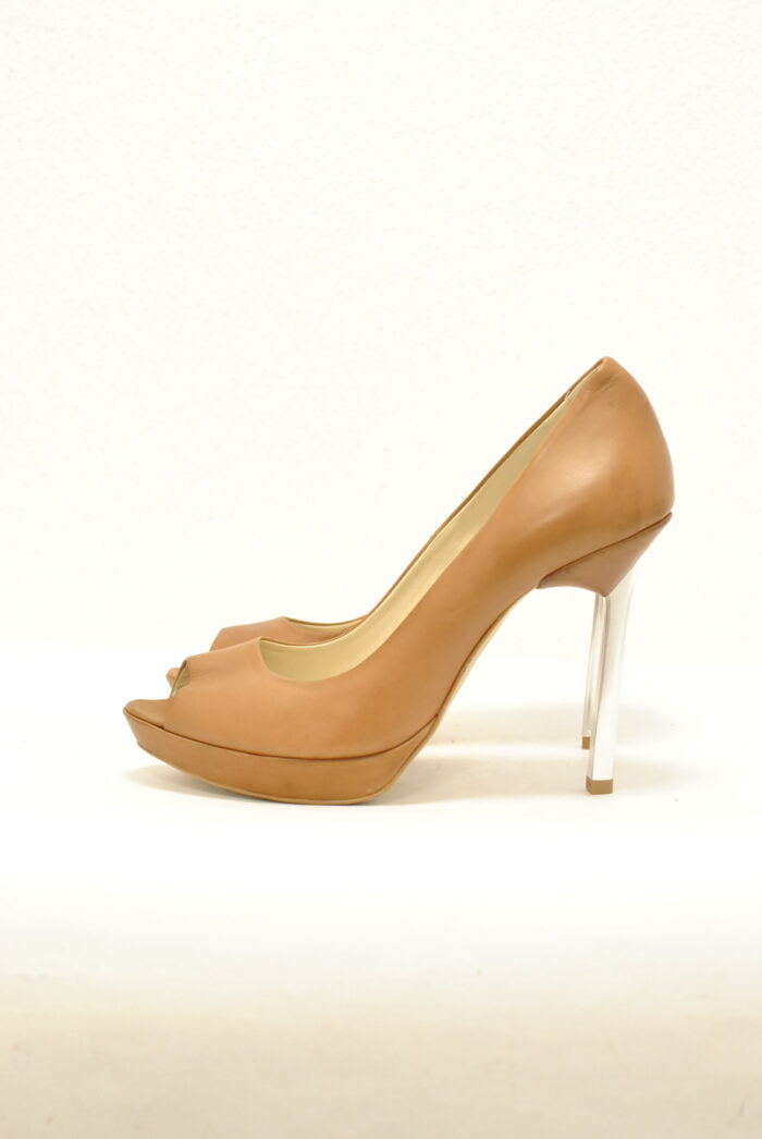 Bagatt pantofi de piele cu toc inalt marimea 39 - imagine 4