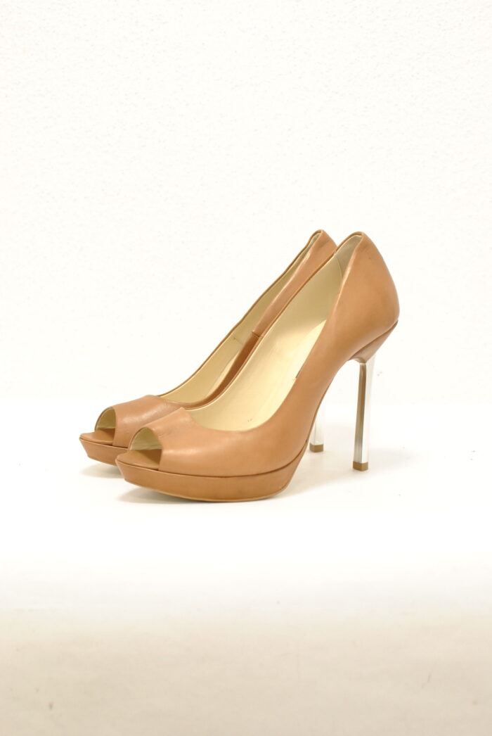 Bagatt pantofi de piele cu toc inalt marimea 39 - imagine 5