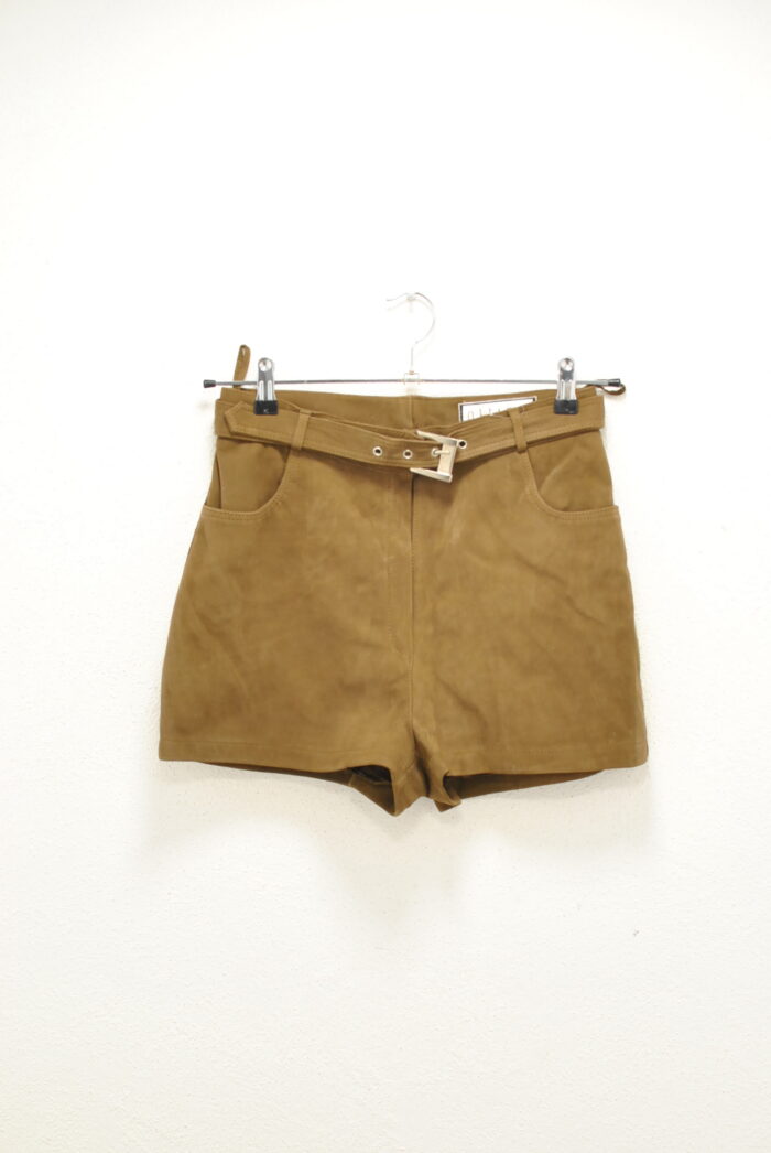 Ottimo pantalon scurt de piele pentru femei marimea 40/S - imagine 1