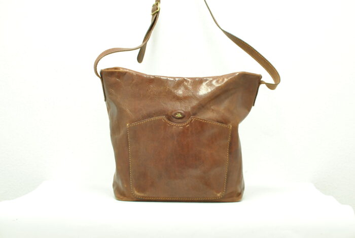 The Bridge geanta de piele , geanta tote bag , pentru femei - imagine 3