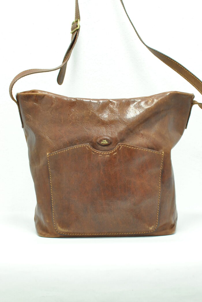 The Bridge geanta de piele , geanta tote bag , pentru femei - imagine 5