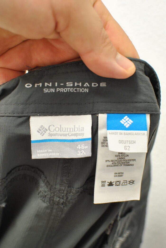 Columbia Omni-Shade pantalon outdoor pentru barbatui marimea 46 - imagine 8