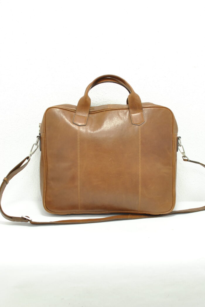 Saddler geanta de piele pentru laptop - imagine 8