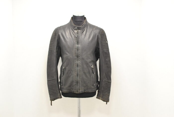 Gipsy geaca de piele , moto style , pentru barbati marimea M - imagine 5