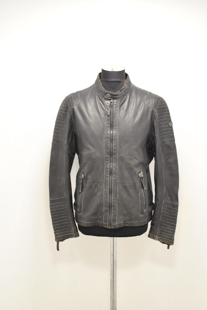Gipsy geaca de piele , moto style , pentru barbati marimea M - imagine 6