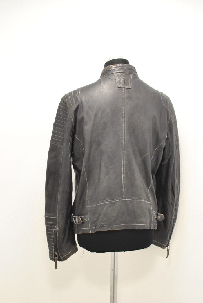 Gipsy geaca de piele , moto style , pentru barbati marimea M - imagine 10