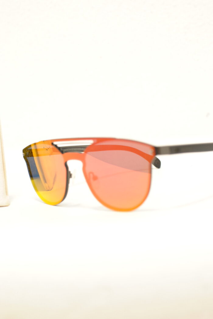 Wooda ochelari de soare , rame de lemn cu otel , model unisex - imagine 3