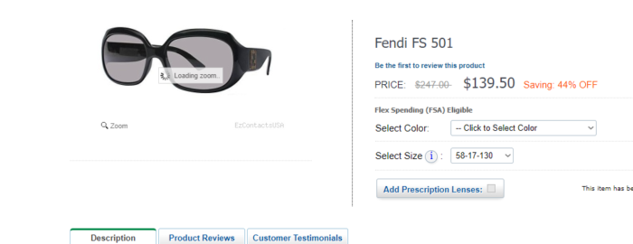 Fendi ochelari de soare pentru femei , model rar , vintage - imagine 3