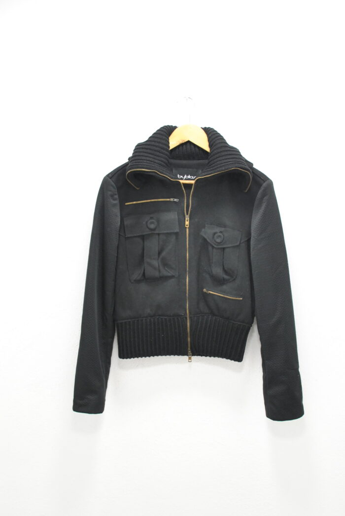 Byblos geaca vintage de lana pentru femei marimea S/M - imagine 4