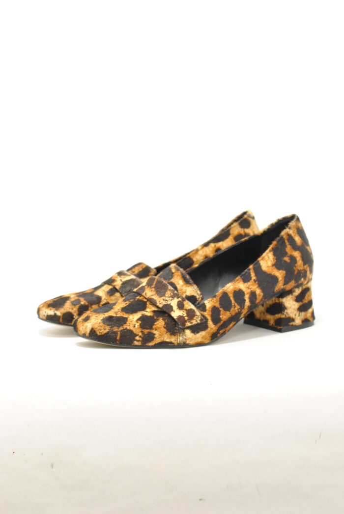 Next Signature pantofi din piele blana de pony marimea 38.5 - imagine 5