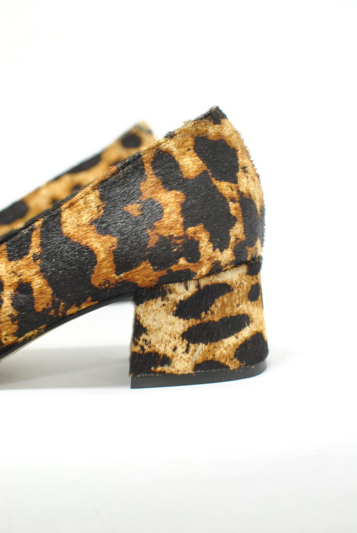 Next Signature pantofi din piele blana de pony marimea 38.5 - imagine 2