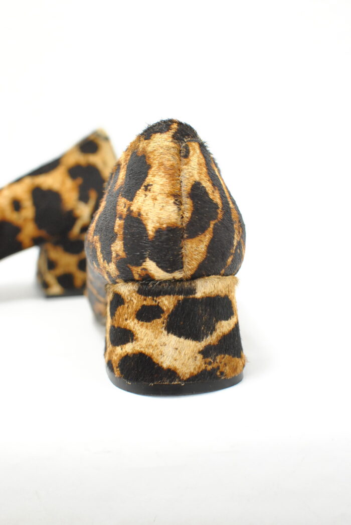 Next Signature pantofi din piele blana de pony marimea 38.5 - imagine 6