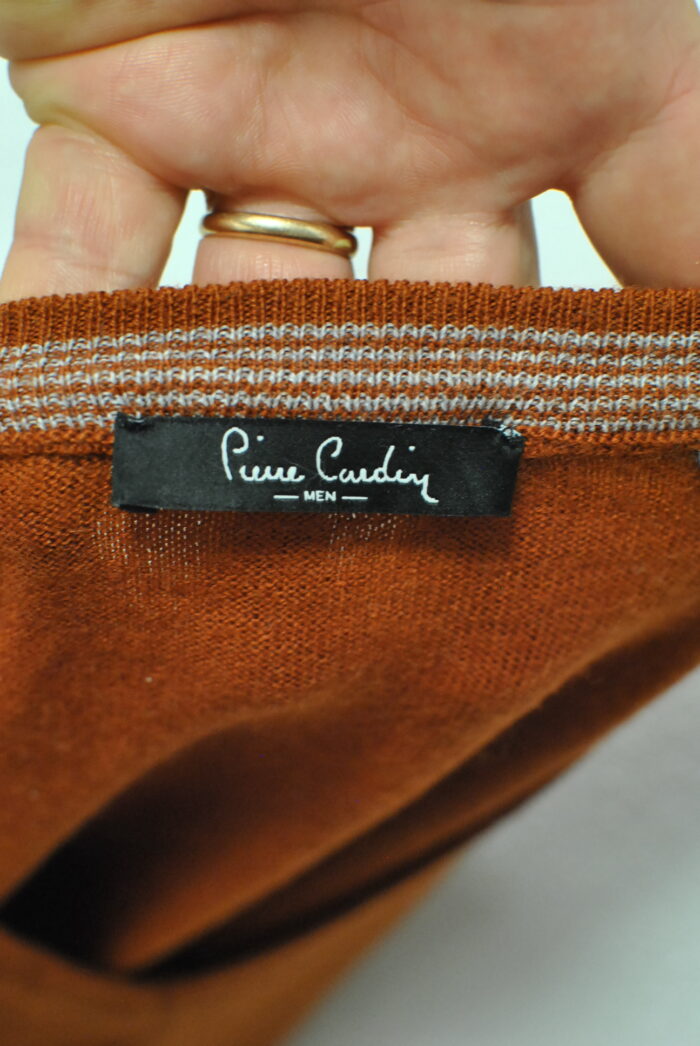 Pierre Cardin vintage bluza de lana pentru barbati marimea L - imagine 6