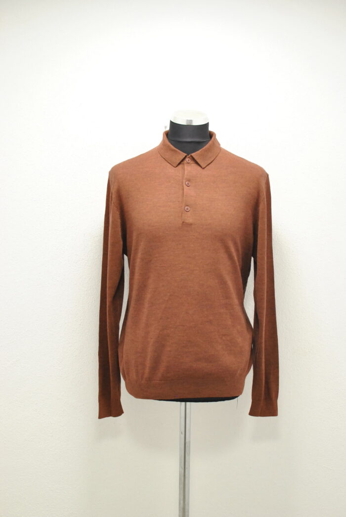 Profuomo Originale extra fine Merino bluza de barbati marimea XL - imagine 1