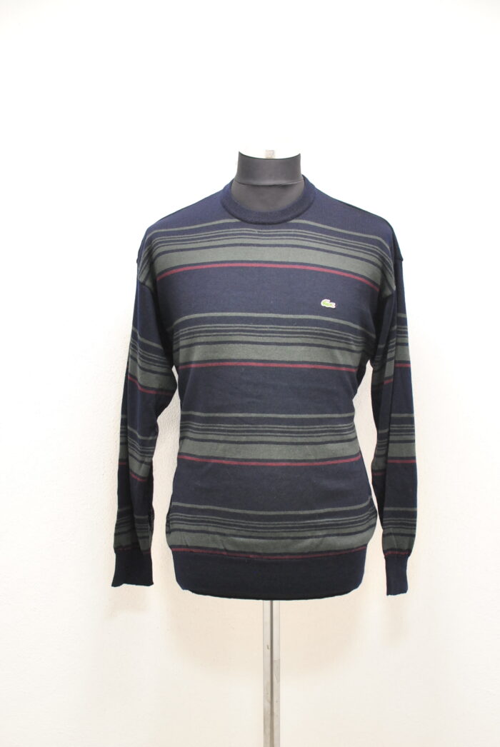 Lacoste Vintage bluza de lana fina pentru barbati marimea L - imagine 1