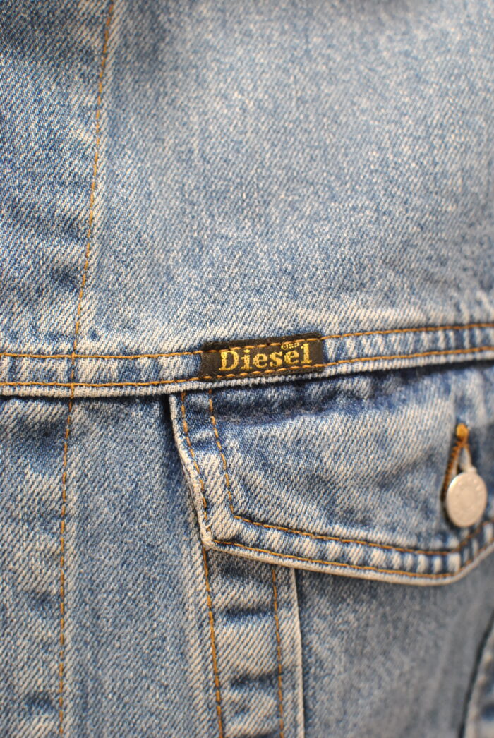 Diesel geaca vintage de blugi marimea M - imagine 5