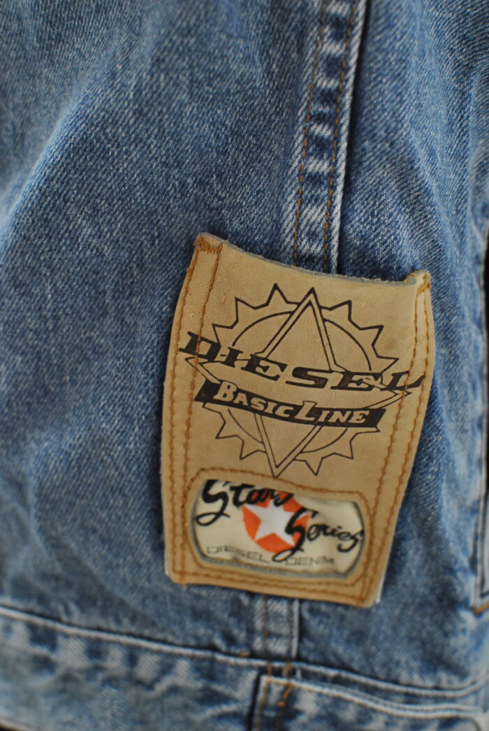 Diesel geaca vintage de blugi marimea M - imagine 2