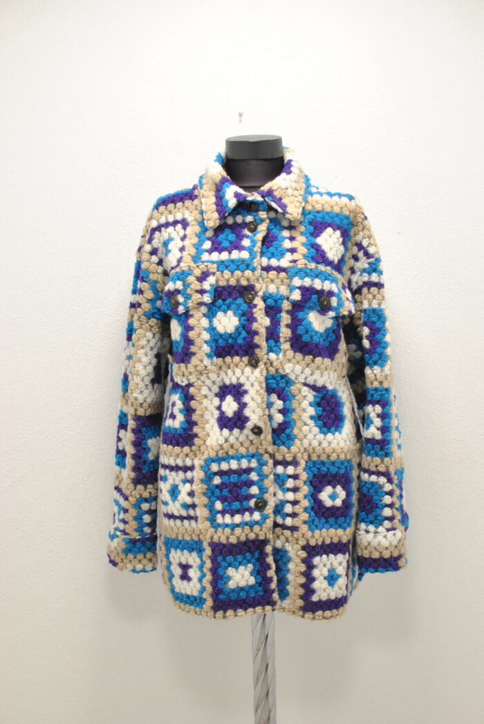 Rich & Royal geaca cardigan multicolor de femei marimea 38 - imagine 5