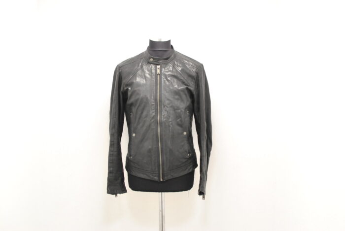 Diesel geaca de piele pentru barbati marimea M - imagine 4