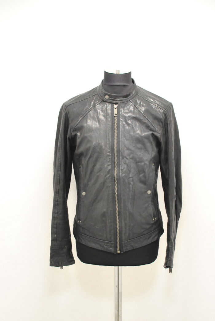 Diesel geaca de piele pentru barbati marimea M - imagine 5
