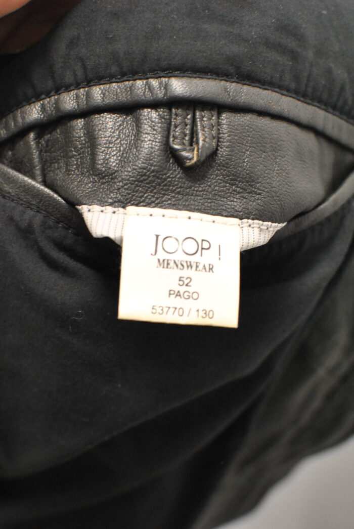 Joop geaca de piele aspect vintage , pentru barbati marimea L - imagine 5