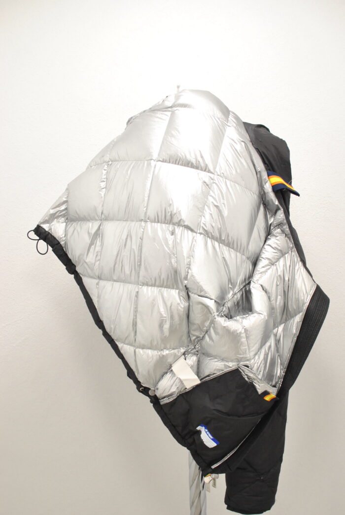 K-Way Imelda Metal Graphite Down Jacket geaca de puf pentru femei marimea L - imagine 2