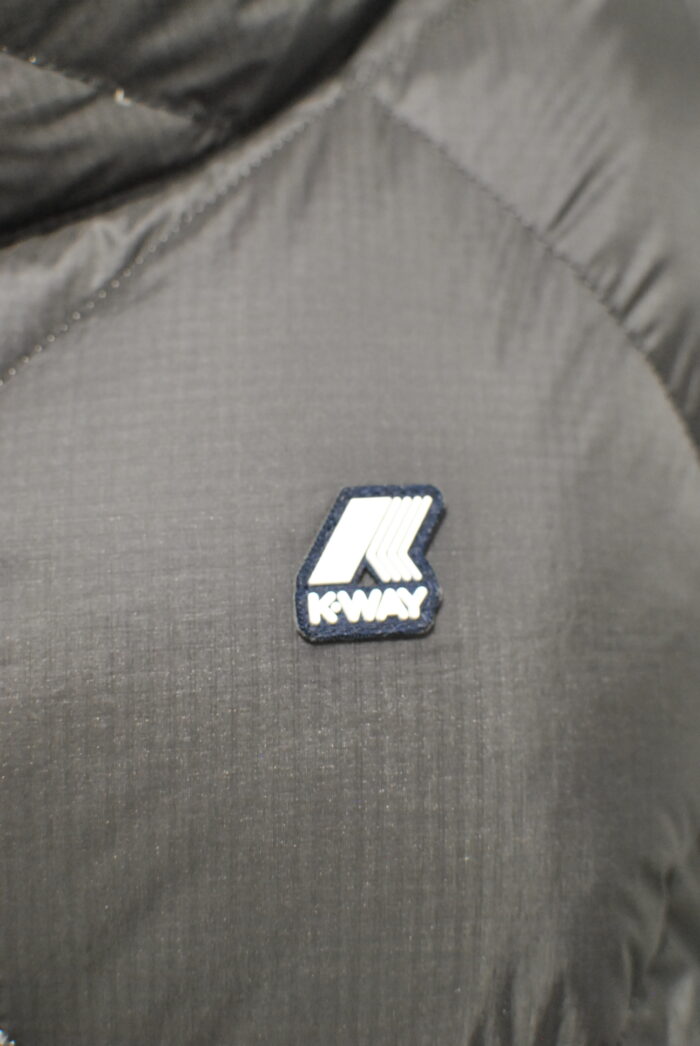 K-Way Imelda Metal Graphite Down Jacket geaca de puf pentru femei marimea L - imagine 9