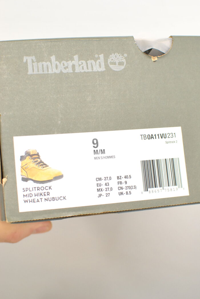 Timberland Splitrock Mid Hiker ghete de piele impermeabile pentru barbati - imagine 11