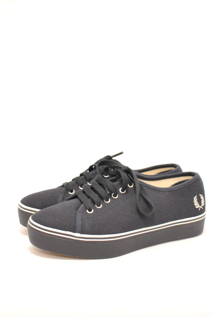 Fred Perry adidasi cu platforma marimea 40 - imagine 6