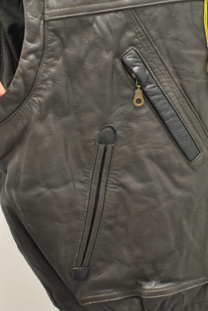 Prince Leather vesta de piele marimea XL - imagine 5