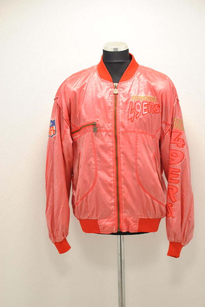 NFL Campri geaca vintage , geaca bomber de barbati marimea XL - imagine 4