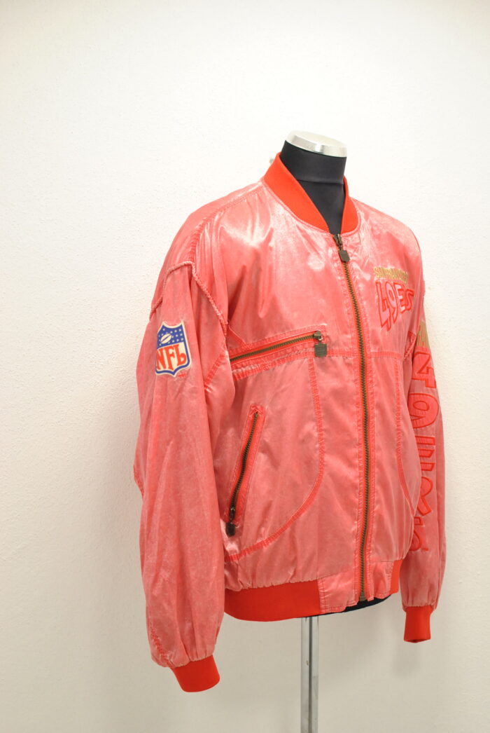 NFL Campri geaca vintage , geaca bomber de barbati marimea XL - imagine 6